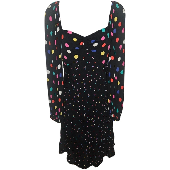 RIXO Dresses & Skirts - RIXO × Target Coloful Polka Dot Long Sleeve Dress